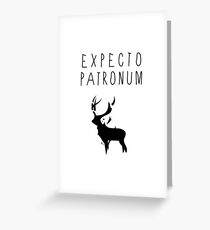 Expecto Patronum tw Greeting Card