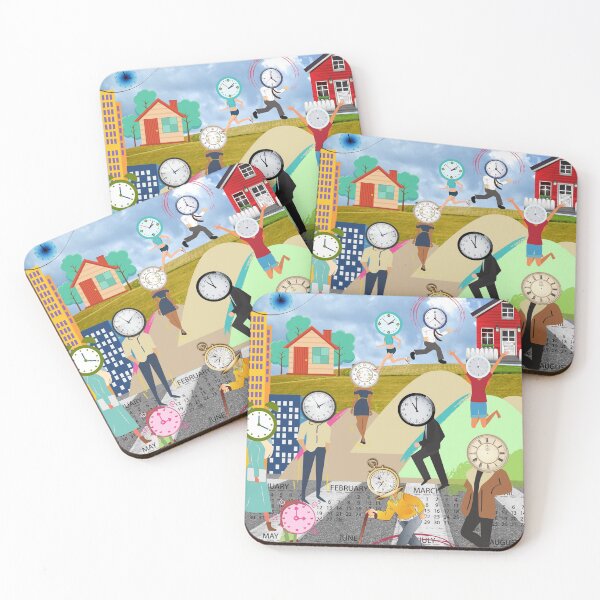 Item preview, clock people move on. designed and sold by Colorise.