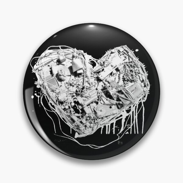 Item preview, my heart (it's all black and white) designed and sold by brandon lynch.