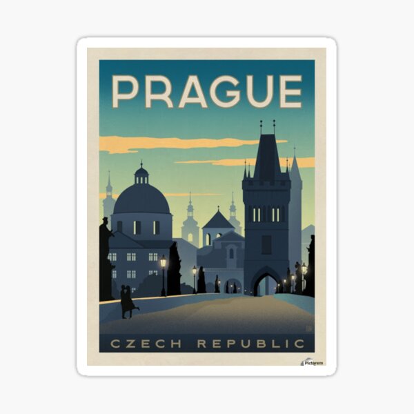 Prague Sticker