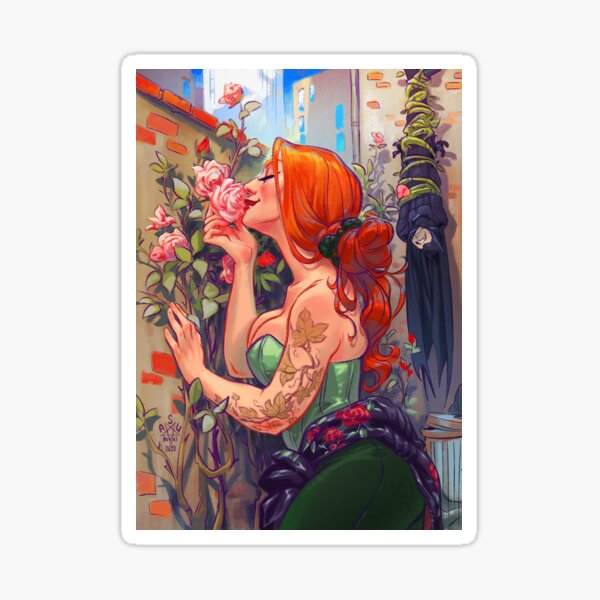 Smell the roses Sticker