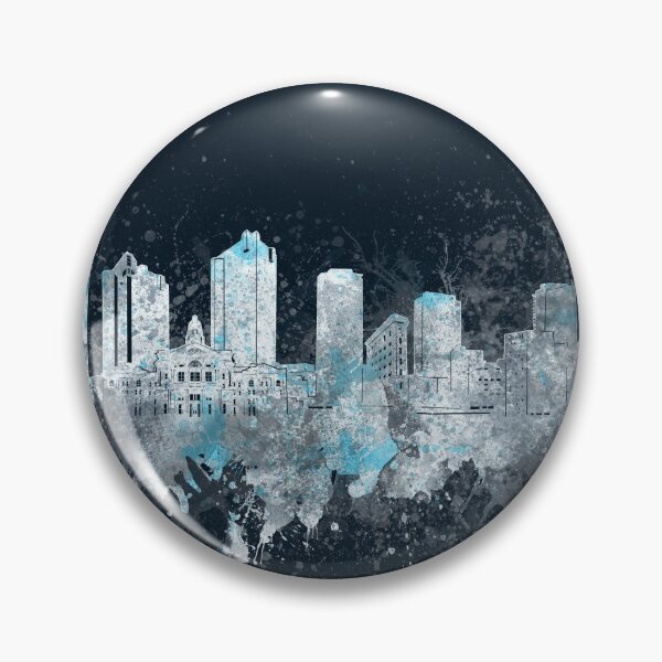 Item preview, fort worth skyline designed and sold by BekimART2.