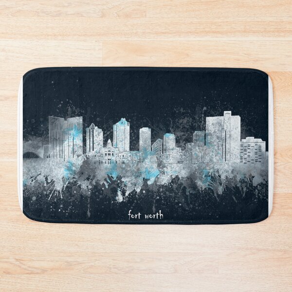 Item preview, fort worth skyline designed and sold by BekimART2.