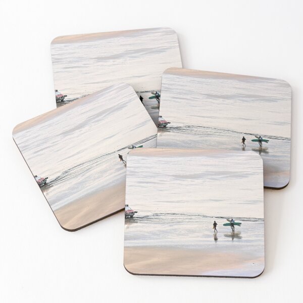 Item preview, Surfers on woolacombe beach designed and sold by Avril Harris.