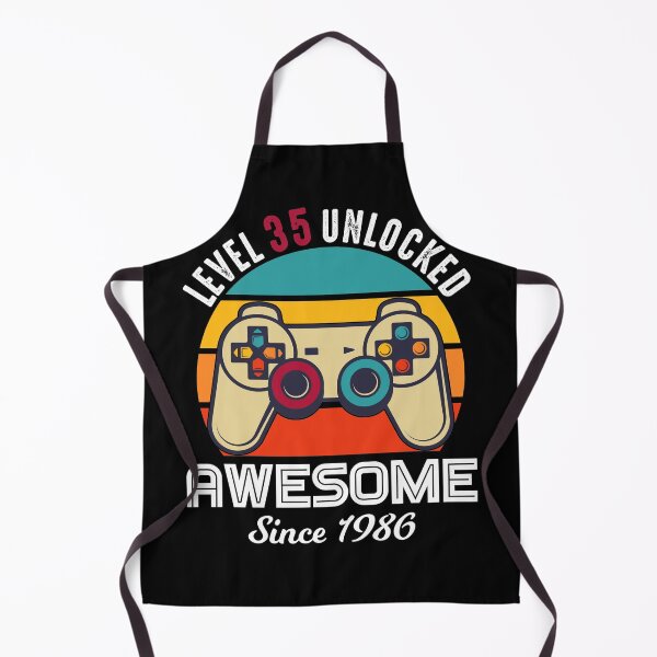 Item preview, Level 35 Unlocked Birthday Awesome Since 1986 designed and sold by RandomStuffShop.