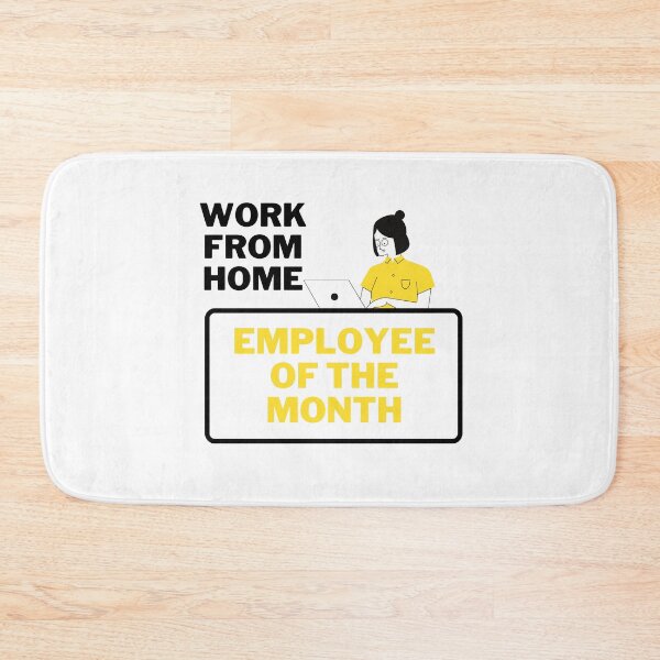 Item preview, Work From Home Employee of the Month designed and sold by travelnerd.