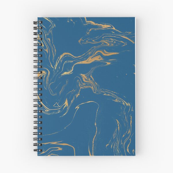 Item preview, Blue marble with gold designed and sold by AnnieHochmann.