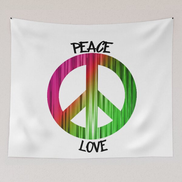 Item preview, Peace and Love designed and sold by Crystalsgraphix.