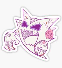 Haunter Pokemuerto | Pokemon & Day of The Dead Mashup Sticker