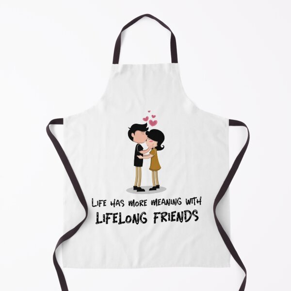 Item preview, Cute Life has more meaning with Lifelong Friends couples design designed and sold by NeaftyFinds.
