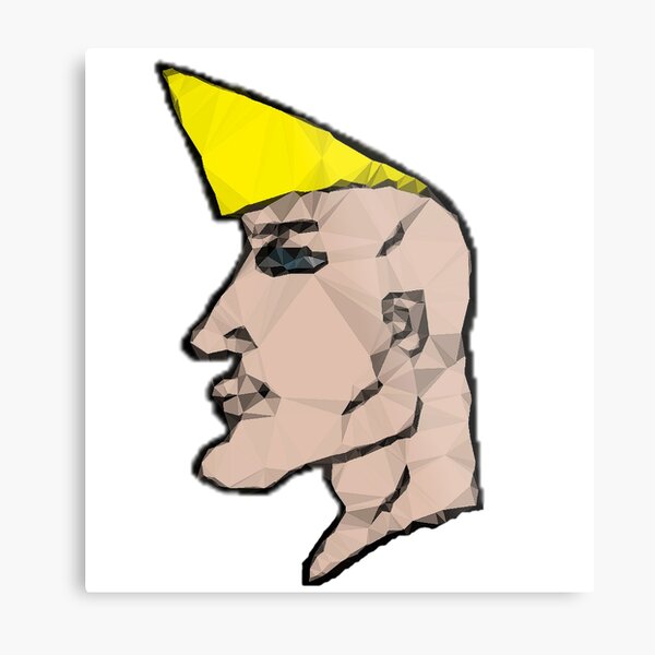  Chad meme wojak memes Poster Sign Metal Tin Sign Wall