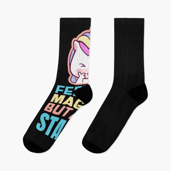 Item preview, Feeling Magical But Also Stabby - Funny Unicorn designed and sold by jacks-tees.