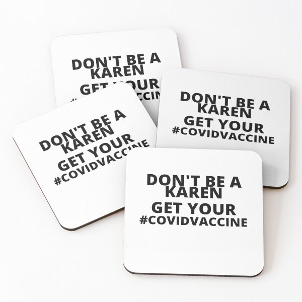 Artikelvorschau, Sei kein Karen Hol dir deine #covidvaccine entworfen und verkauft von stelsanc.
