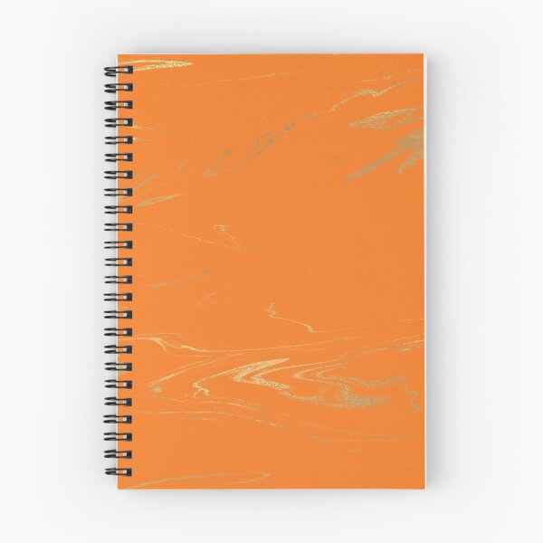 Item preview, Bright orange marble with gold designed and sold by AnnieHochmann.