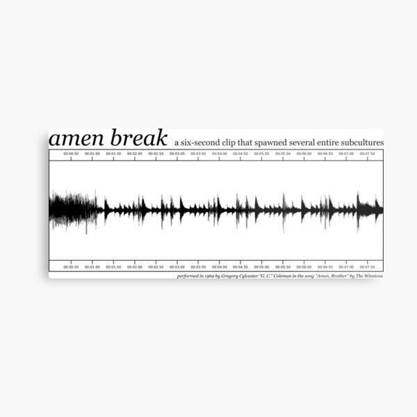 Aperçu de l'œuvre Amen Break (Noir) créée et vendue par breakshirts.