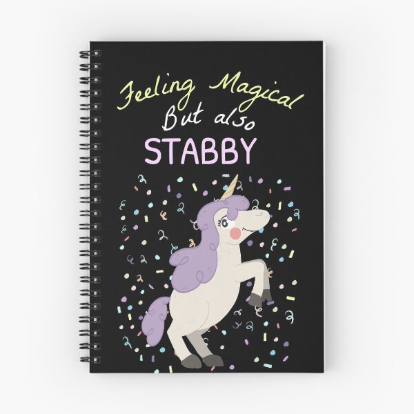 Item preview, Feeling Magical But Also Stabby - Funny Unicorn Confetti  designed and sold by jacks-tees.