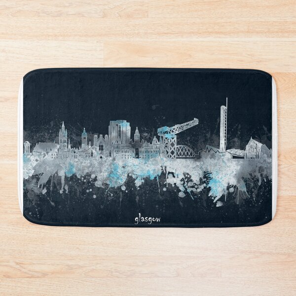 Item preview, glasgow skyline designed and sold by BekimART2.