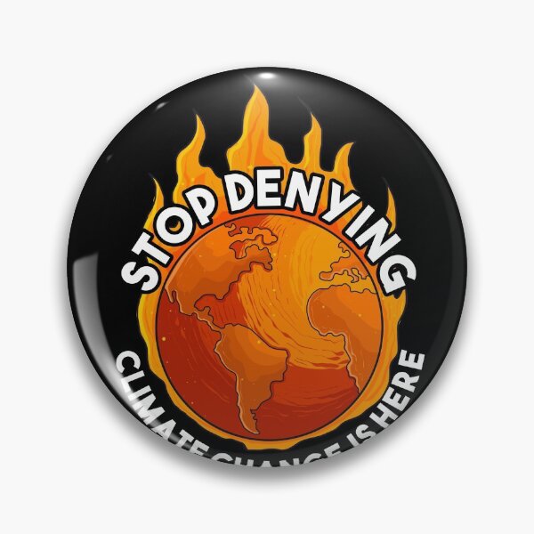 Item preview, Climate change is Here -  Earth day Ecology activism designed and sold by majuga.