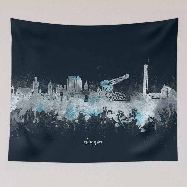 Artikelvorschau, Glasgow Skyline entworfen und verkauft von BekimART2.