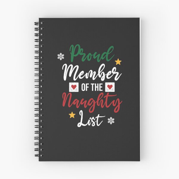 Item preview, Proud Member of The Naughty List Naughty Nice designed and sold by Avgeek21.