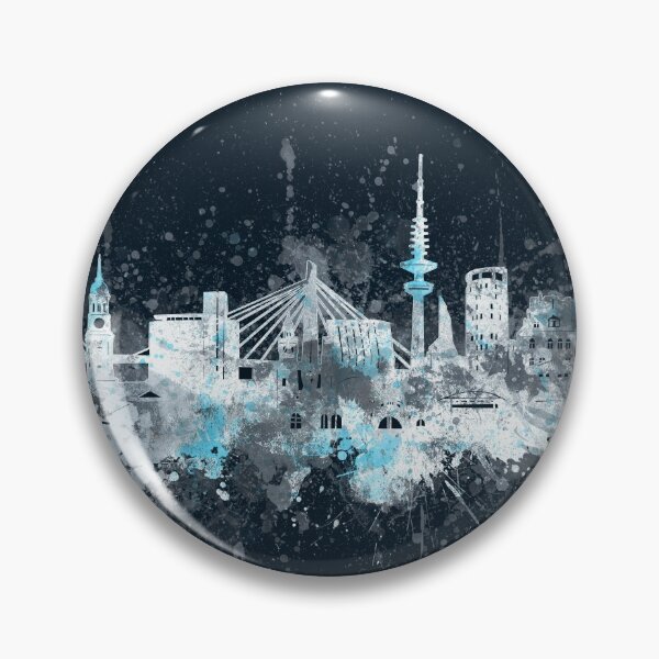 Item preview, hamburg skyline designed and sold by BekimART2.