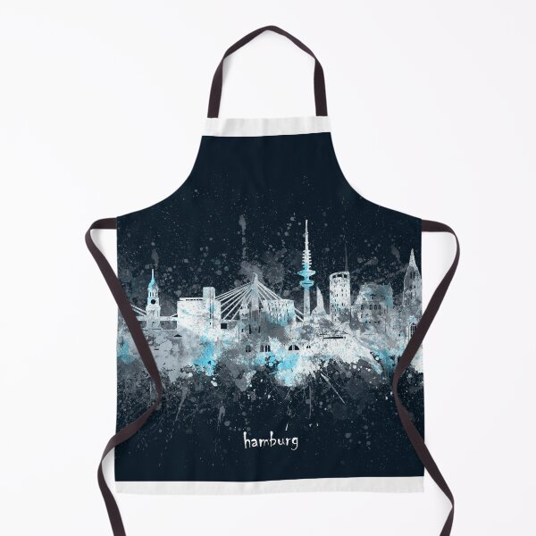 Item preview, hamburg skyline designed and sold by BekimART2.