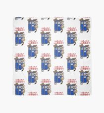 calvin and hobbes police box Scarf