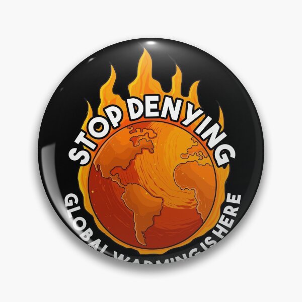 Item preview, Global warming is Here-  Earth day awareness designed and sold by majuga.