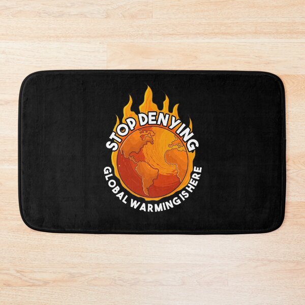 Item preview, Global warming is Here-  Earth day awareness designed and sold by majuga.