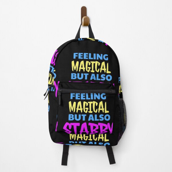 Item preview, Feeling Magical But Also Stabby - Funny Unicorn designed and sold by jacks-tees.