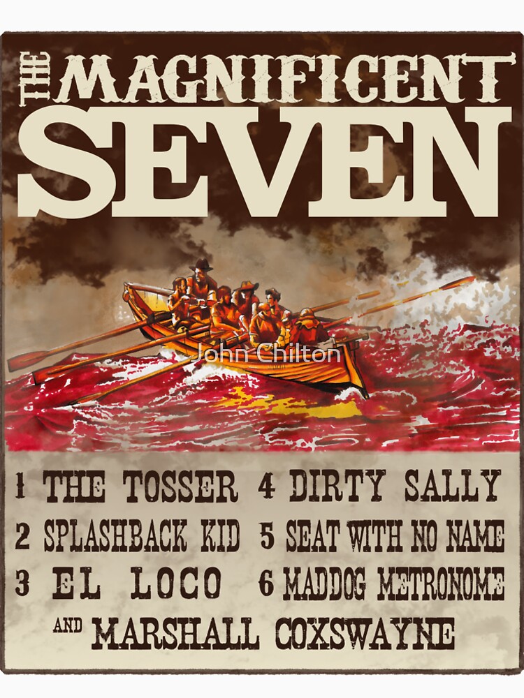 The Magnificent 7 Row Again by DrawnToTheSea