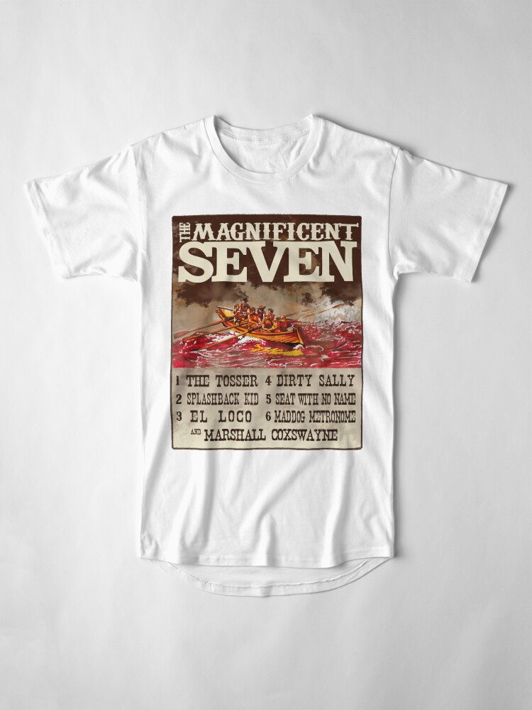 Alternate view of The Magnificent 7 Row Again Long T-Shirt
