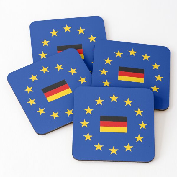 Item preview, EU Europe Germany ensign flag designed and sold by GeogDesigns.