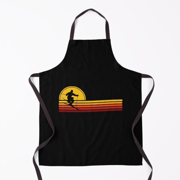 Item preview, Skier - Yellow Sunset designed and sold by HeatherPore.