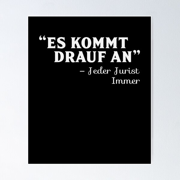 Item preview, Typical lawyer saying as a funny gift idea designed and sold by PlatonisDesign.