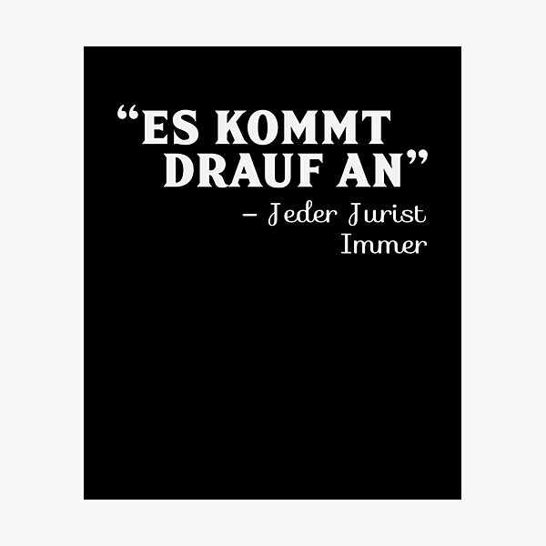 Item preview, Typical lawyer saying as a funny gift idea designed and sold by PlatonisDesign.