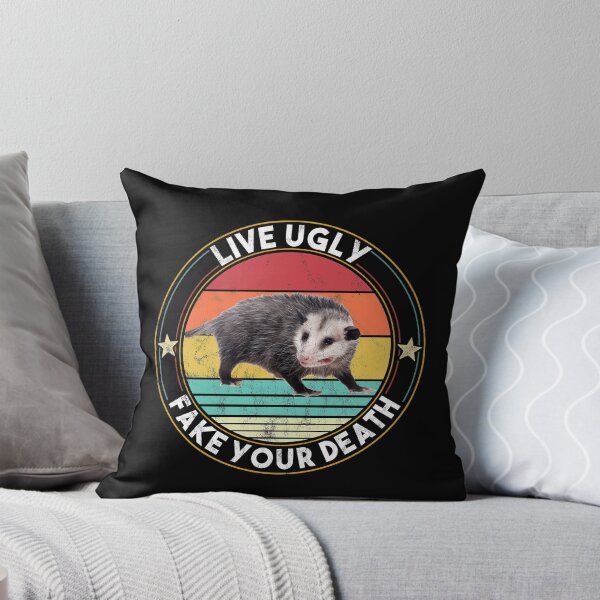 Item preview, Vintage Live Ugly Fake your Death - Funny Possum designed and sold by majuga.