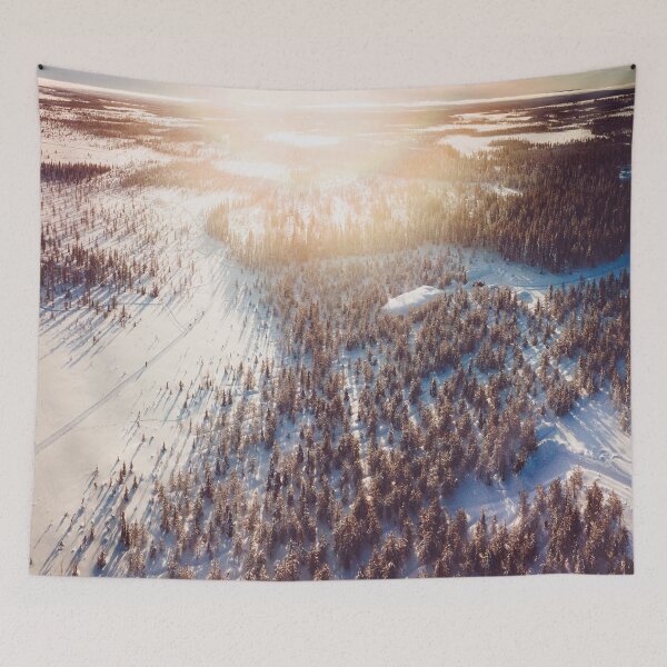 Item preview, lapland aerial view designed and sold by franckreporter.