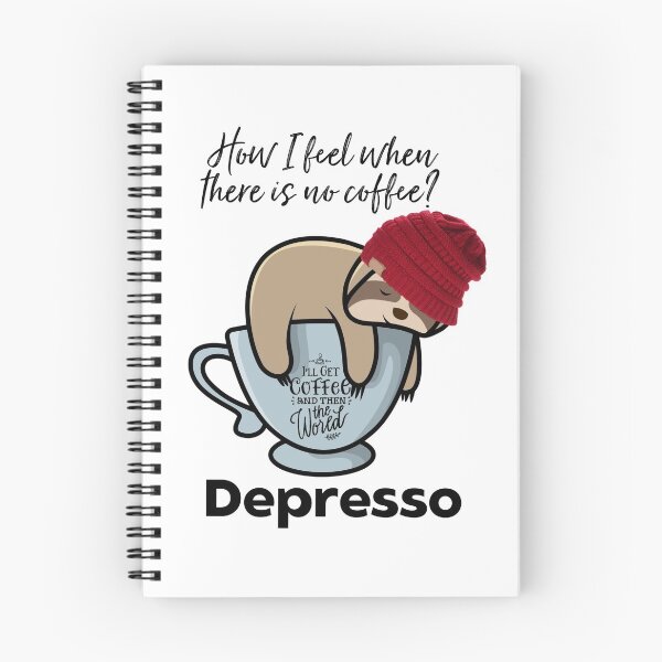 Item preview, Coffee Sloth designed and sold by Inspiretouplift.