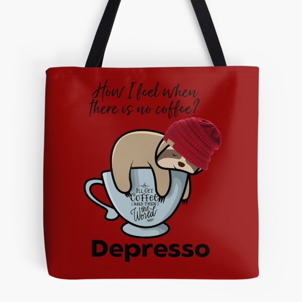 Item preview, Coffee Sloth designed and sold by Inspiretouplift.
