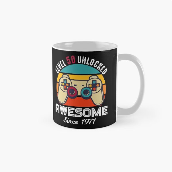 Item preview, Level 50 Unlocked Birthday Awesome Since 1971 designed and sold by RandomStuffShop.
