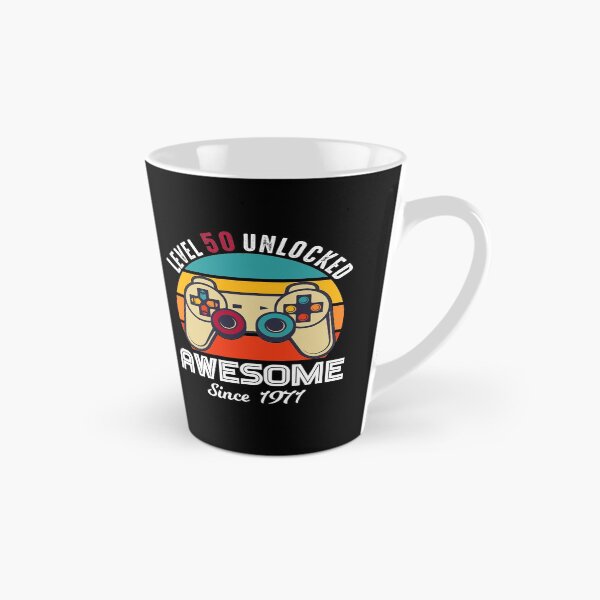 Item preview, Level 50 Unlocked Birthday Awesome Since 1971 designed and sold by RandomStuffShop.