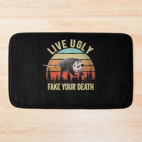 Item preview, Vintage Live Ugly Fake your Death - Funny Possum designed and sold by majuga.