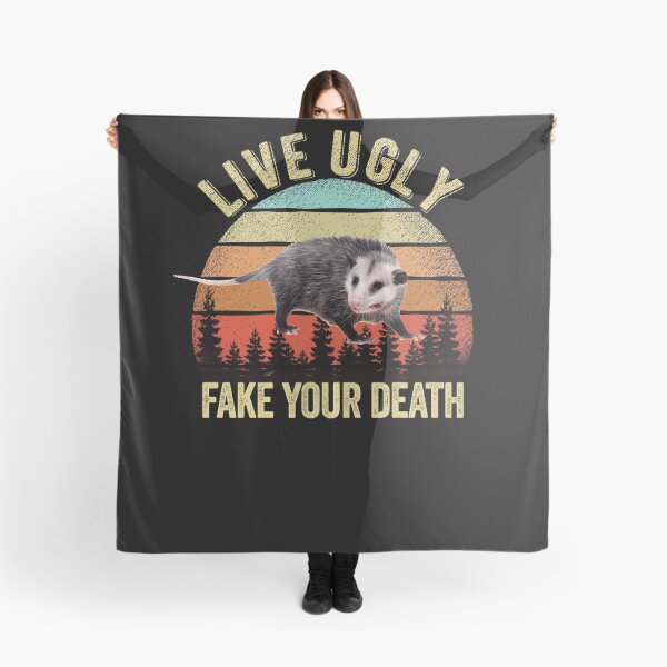 Item preview, Vintage Live Ugly Fake your Death - Funny Possum designed and sold by majuga.