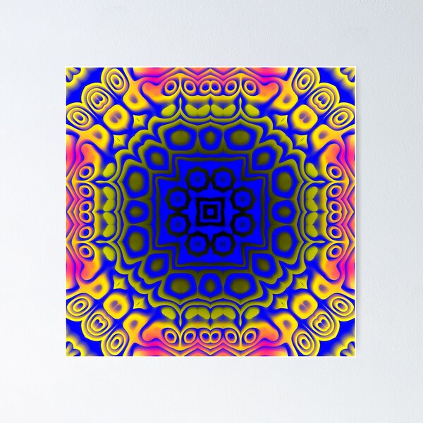 Item preview, Colorful Aztec inspired Pattern  designed and sold by BubbleCrumbs.