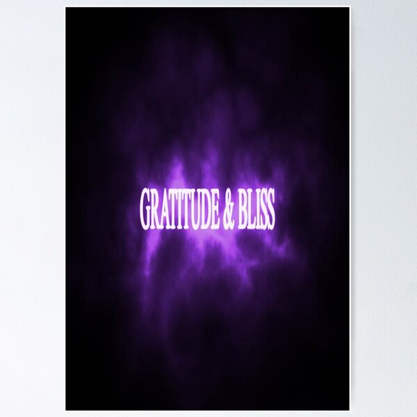 Item preview, GRATITUDE IS BLISS designed and sold by CUTESTUFFnow.