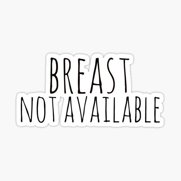 Item preview, breast not available designed and sold by FandomizedRose.