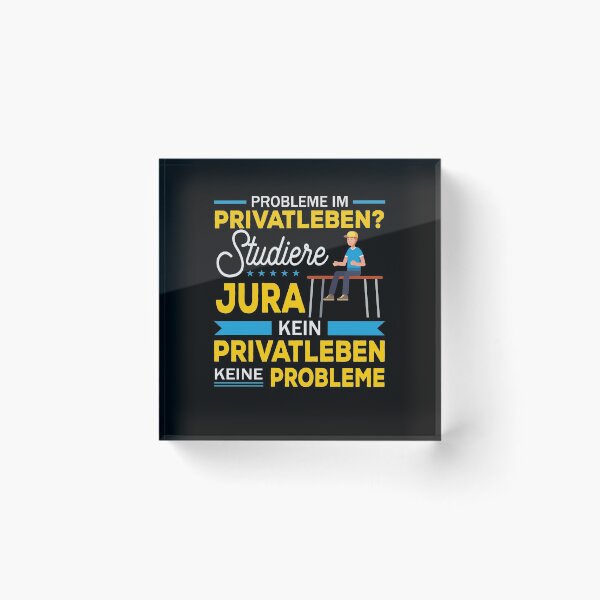 Item preview, Study law no personal life no problems present designed and sold by PlatonisDesign.