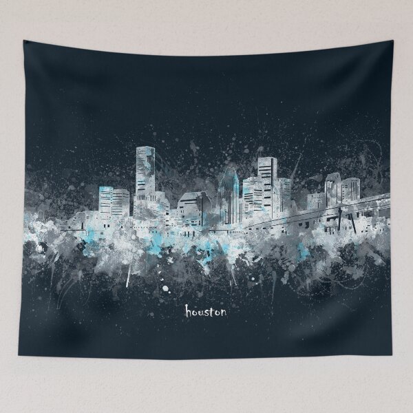 Item preview, houston skyline designed and sold by BekimART2.