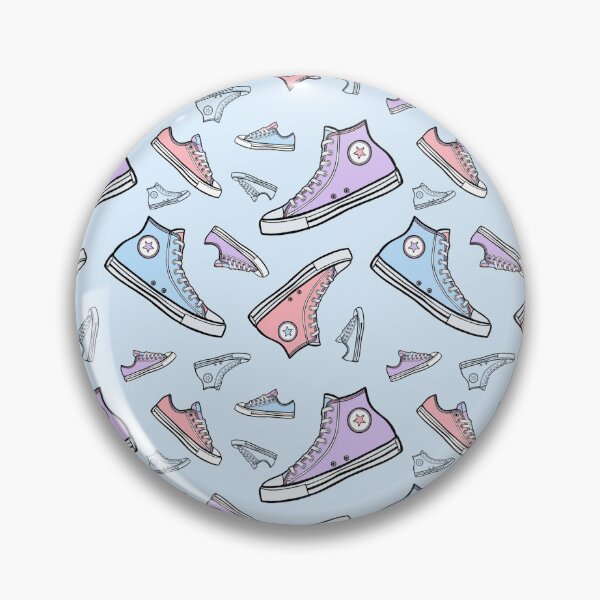 Item preview, Converse Style Blue Pastel Repeating pattern designed and sold by GeorgiaMarie13.